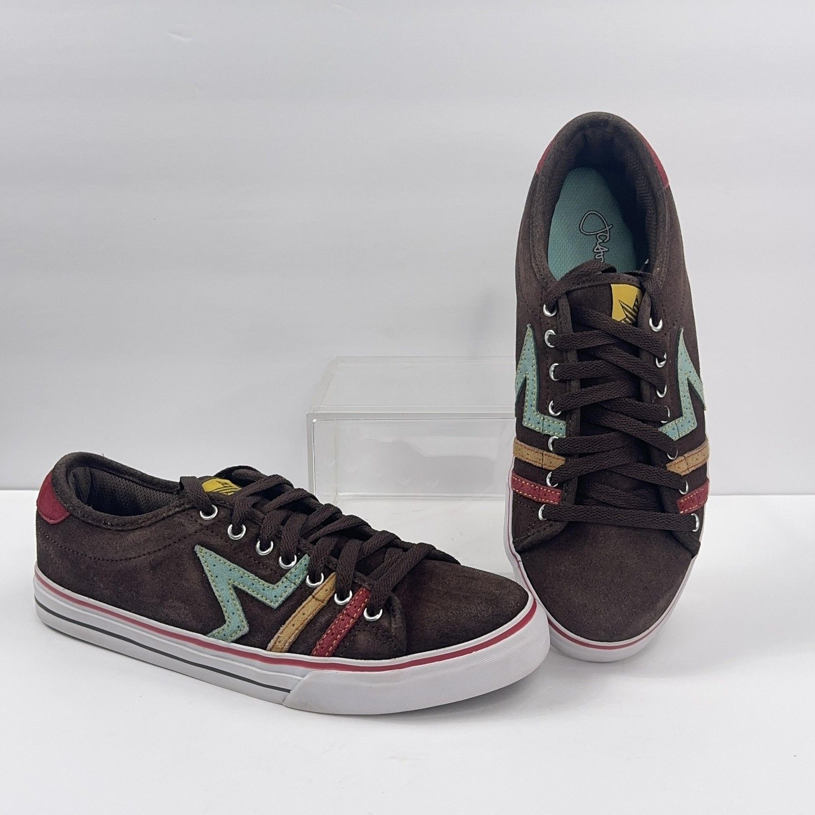 Dekline Jason Lee Bodega Sneakers Men’s 10.5 Brown Suede Leather Skate Shoes Low